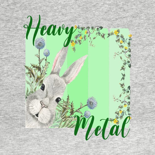 Heavy Metal Rabbits by BEAUTIFUL WORDSMITH